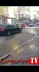 IŞİD Gaziantep'te Paris katliamını konvoyla kutladı