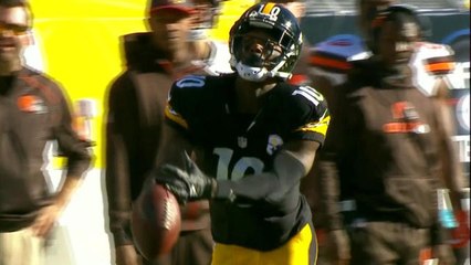 Steelers Martavis Bryant fumbles after fingertip catch