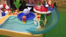 toy アンパンマン おもちゃ ウォータースライダー Anpanman Peppa Pig Toy