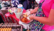 Thai Street Food Vendors in Thailand  Cooking Thai Street Food