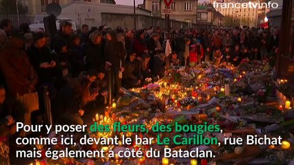 Des mouvements de panique bouleversent les hommages des Parisiens