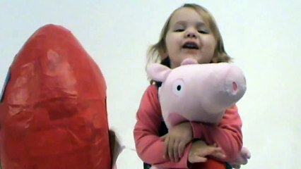 NEW Peppa Pig Huge Giant surprise egg unboxing toys Gigantes juguetes unboxing huevo sorpresa blog