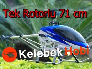 Büyük ve Ucuz Tek Rotorlu Rc Uzaktan Kumandalı Model Helikopter