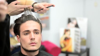 Mens Hair Highlights - Natural Streaks: Mariano Di Vaio Inspired