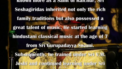 VKK DASA DAY RAICHUR SESHAGIRI DAS: MARATHI ABHANG: EKNATH: MAJHE PANDARI