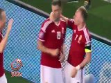 اهداف مباراة ( المجر 2-1 النرويج ) التصفيات المؤهلة ليورو 2016 (2014 - 2016)