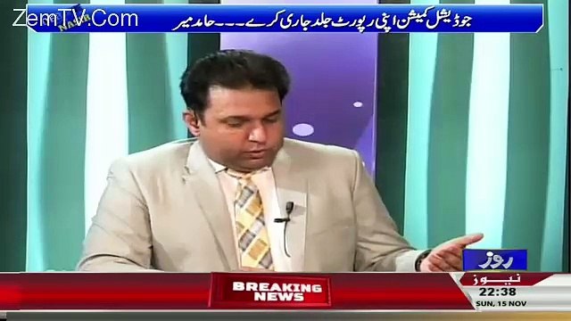 Army Never Asked Resignation From Nawaz Sharif-Hamid Mir