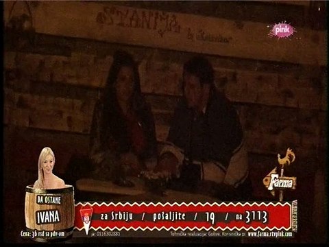 Stanija i Kristijan pricaju u siframa! #Farma 6 /15.11.2015.