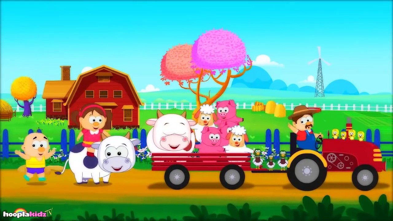 Old MacDonald Had A Farm ¦ Plus Lots More Popular Nursery Rhymes For Children By HooplaKidz TV