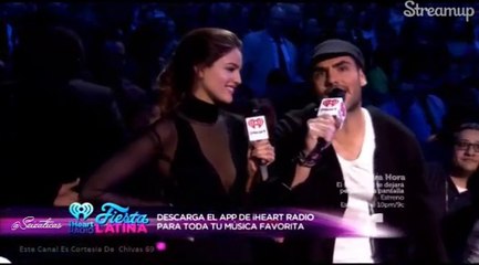 Eiza Gonzalez y Lincoln Palomeque en IHeartFiesta prensentando a Prince Royce