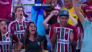Gol, Fluminense 1 x 0 Joinville Brasileirão 09/05/2015
