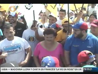 Candidatos por la MUD en Anzoátegui “caminaron por el cambio”