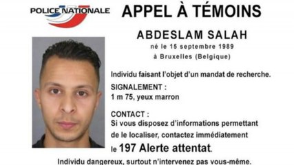Authorities launch manhunt for Paris suspect Salah Abdeslam