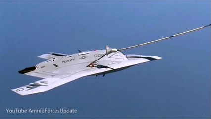 WORST NIGHTMARE for Russian Military !!! US Navy X 47B stealth aircraft
