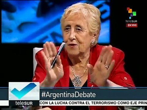 Estella Calloni: Macri es apoyado por policías de la dictadura