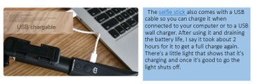 selfie stick with bluetooth reviews