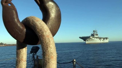 USS America Returns from Sea Trials