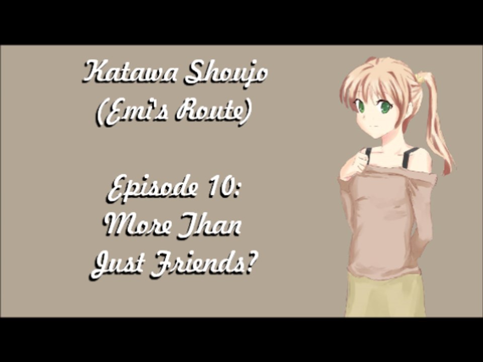 Katawa Shoujo - Act 2-6 and 2-7: Emi's Route (Gameplay Only)