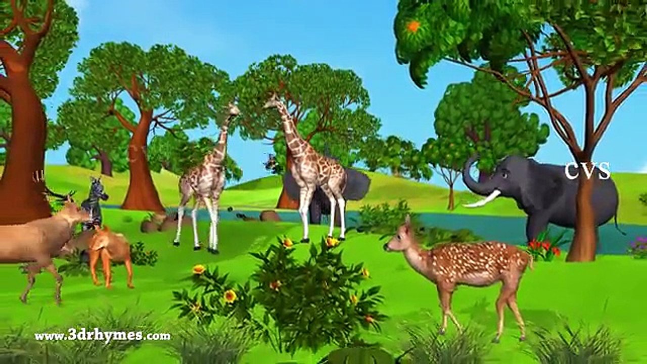 Lion and Rabbet Story in Telugu -  3D Animation Panchatantra, Aesop Tales for children