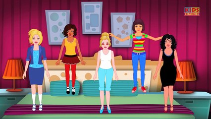 Five Strict Mommies | Five Strict Moms | Nursery Rhyme