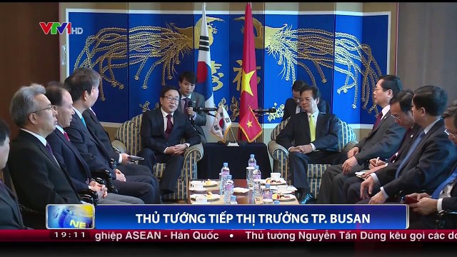 Thủ tướng Nguyễn Tấn Dũng tiếp thị trưởng TP.Busan