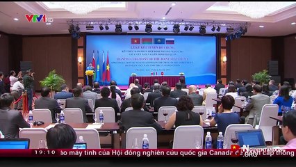 Thủ tướng Nguyễn Tấn Dũng tại lễ kết thúc đàm phán FTA Việt Nam - Liên minh Hải quan