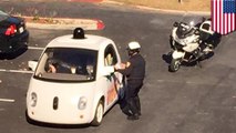 Google's self-driving car pulled over by police for going too slow