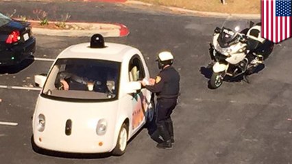 Google's self-driving car pulled over by police for going too slow