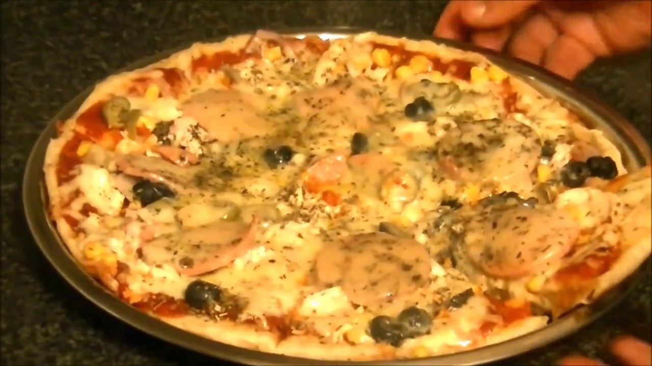 FRYING PAN PIZZA *COOK WITH FAIZA*