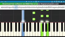 Ella Henderson Yours piano lesson piano tutorial