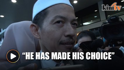 Nik Abduh: "Husam has made his decision"