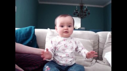 Cute Baby Imitates Popeye Stink Eye
