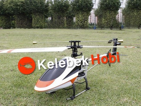 Büyük - Uzaktan Kumandalı- Rc Model Helikopter-Tek Rotorlu Yeni Nesil Gyrolu