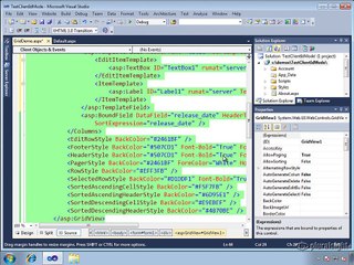 ASP.NET 4.0 C# New Features  Demo - ClientIdRowSuffix