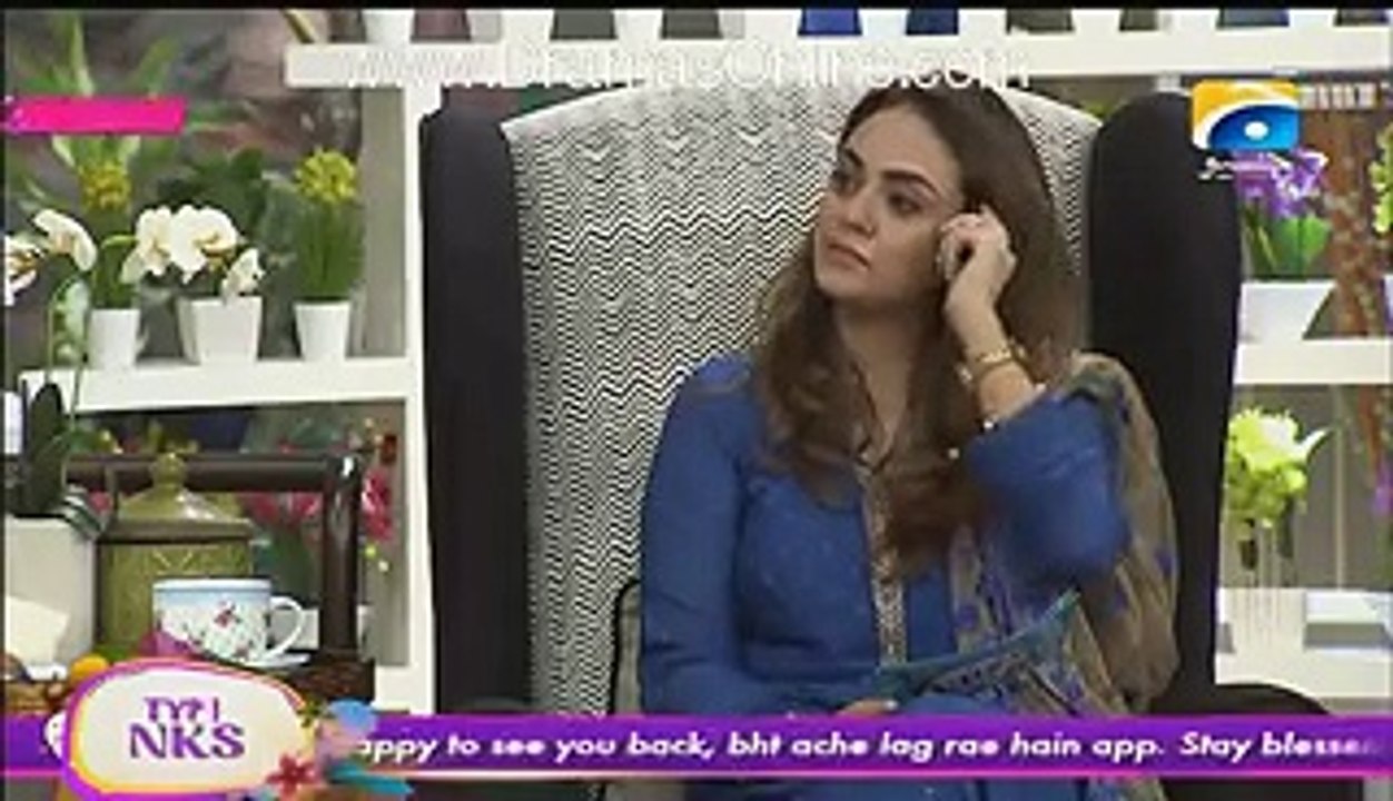 See What Sohai Ali is Saying About Hamza Ali Abbasi in a Live Morning Show