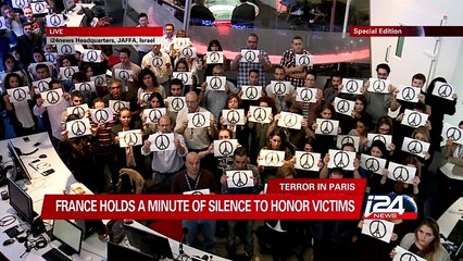 France and Europe hold one minute of silence after the terror in Paris