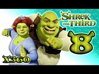 Shrek The Third Walkthrough Part 8 (Xbox 360) Prison Detention Center