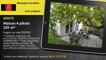 A vendre - Maison - Eragny sur oise (95610) - 4 pièces - 105m²