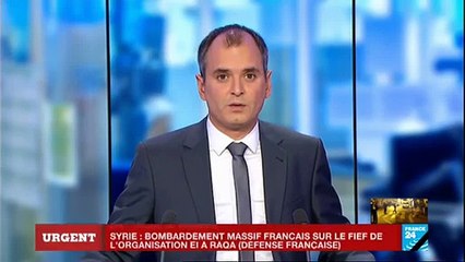 #URGENT - Bombardement massif français sur le fief du groupe État islamique à Raqqa