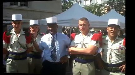 LA LEGION ETRANGERE.  2ème REP - LE DIABLE MARCHE AVEC NOUS