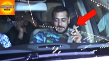 Salman Khan SPOTTED SMOKING During Diwali Bash | Bollywood News