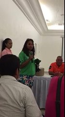 Team Kenya Long Drive Captain Phera Jai During the Opening Ceremony of ILDC