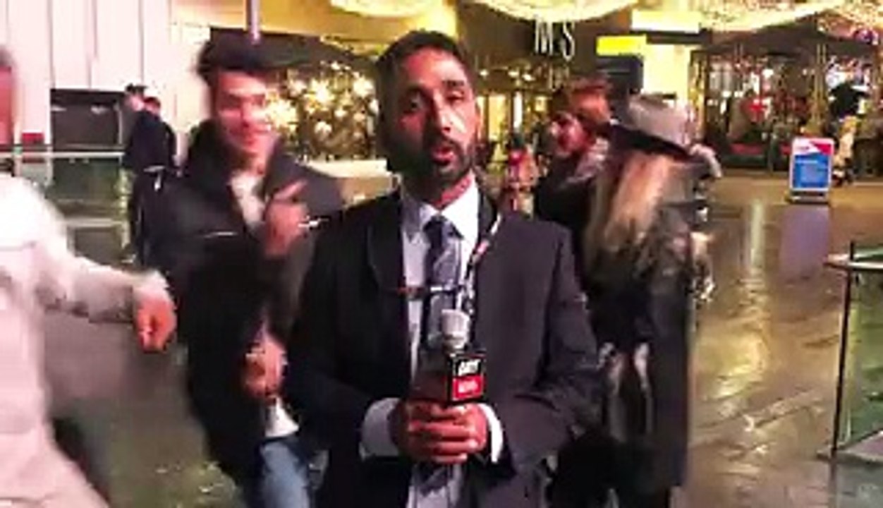 what happened to ARY News reporter at Westfield Stratford London