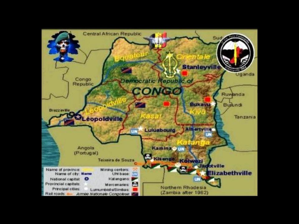 Paratrooper Belgium Congo années 1950