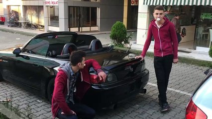 Egzoz Sesini Bire Bir Yapan Arhavi Gençleri