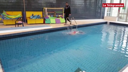Landerneau. À 5 ans, Eden nage 25 m en apnée (Le Télégramme)
