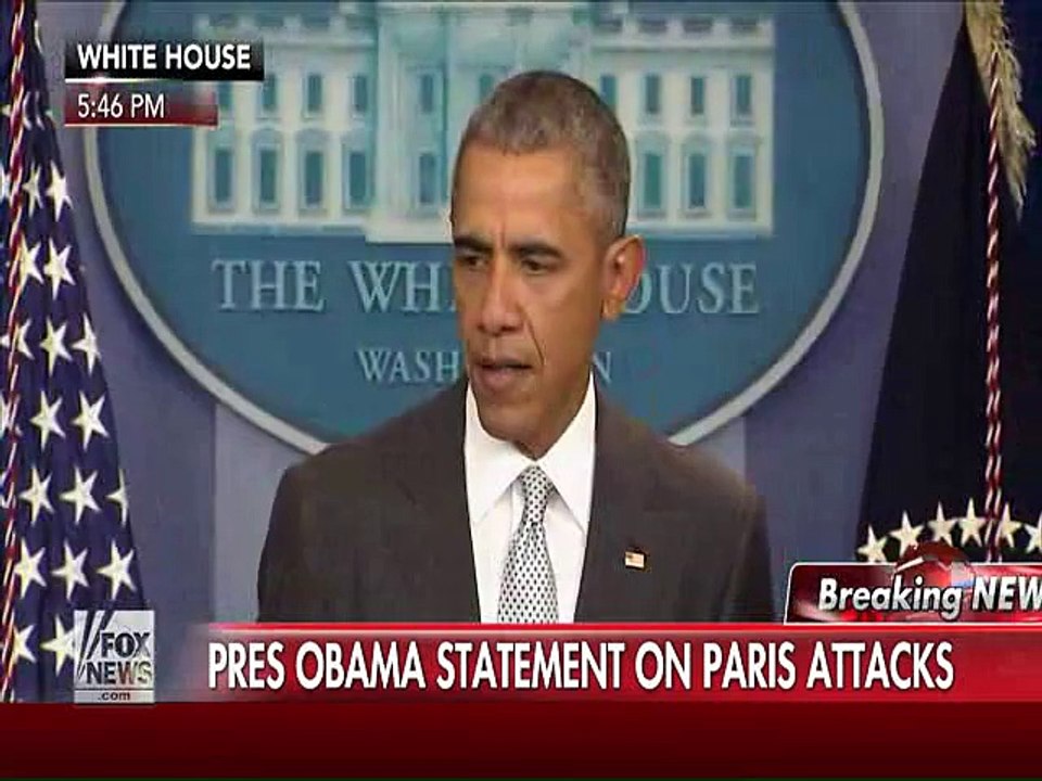 Paris has attacked the civilized world , Barack Obama