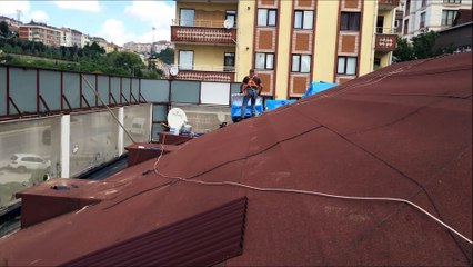 Çatı Ondüline Hr İzolasyon ve Alçıpanel Uygulaması Tadilat Dekorasyonu