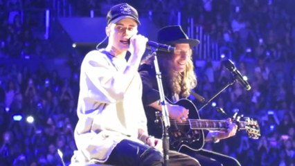 (VIDEO) Justin Bieber Performs - 'The Release Of Purpose'