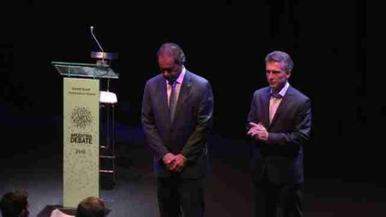 Candidatos argentinos protagonizan un tenso debate en busca del voto indeciso